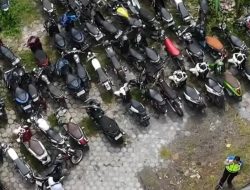 Polres Jember Amankan Sejumlah Ranmor Tak Sesuai Spektek Sering Balap Liar