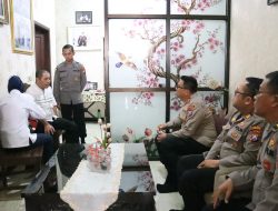 Anjangsana, Kapolres Mojokerto Kota Beri Motivasi Kepada Personel Yang Sakit