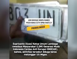Kasus Penyimpangan BBM Solar di SPBU 54672.21 Probolinggo diduga Belum ada tindakan Tegas dari APH